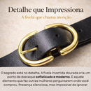 Aura Milano Signature™ — Kit 2 cintos Femininos: o acessório que redefine sua presença.