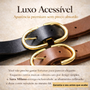 Aura Milano Signature™ — Kit 2 cintos Femininos: o acessório que redefine sua presença.