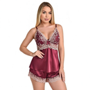 Pijama Baby Doll Dolce Notte™ - transforma suas noites em puro poder feminino.
