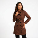Sobretudo Feminino Vittoria Premium - Elegância refinada para enfrentar o frio com presença e sofisticação