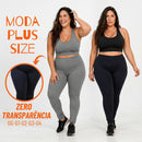 Calça Legging Plus Size SecureFit - Zero transparência que garante firmeza e confiança total