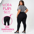 Calça Legging Plus Size SecureFit - Zero transparência que garante firmeza e confiança total