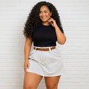 Short Saia EleganceFit Sculpt Cintura Perfeita