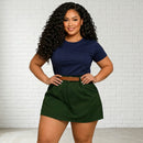 Short Saia EleganceFit Sculpt Cintura Perfeita