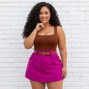 Short Saia EleganceFit Sculpt Cintura Perfeita