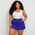 Short Saia EleganceFit Sculpt Cintura Perfeita