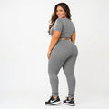 Calça Legging Plus Size SecureFit - Zero transparência que garante firmeza e confiança total