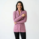 Cardigan Feminino AuraWarm Luxe — Elegância que Aquece de Verdade