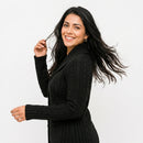 Cardigan Feminino AuraWarm Luxe — Elegância que Aquece de Verdade