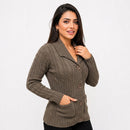 Cardigan Feminino AuraWarm Luxe — Elegância que Aquece de Verdade