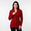 Cardigan Feminino AuraWarm Luxe — Elegância que Aquece de Verdade