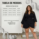 Vestido AuraElegance Pro – O vestido plus size que valoriza sua silhueta e eleva sua presença em qualquer ambiente
