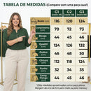 Camisa Plus Size SoftElegance - O caimento perfeito que valoriza seu corpo com leveza e elegância