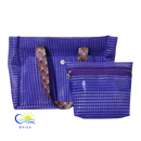 Bolsa Brisa – Coleção Maré Viva. Kit artesanal com Bolsa + Nécessaire