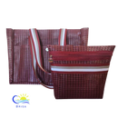 Bolsa Brisa – Coleção Maré Viva. Kit artesanal com Bolsa + Nécessaire